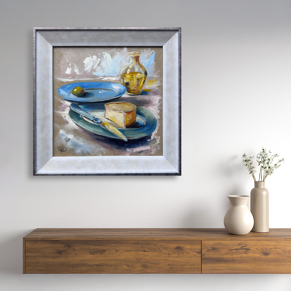 View of picture in situ